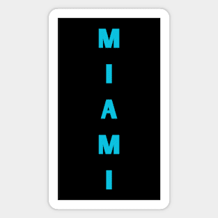 Vertical City Miami Tee! Magnet